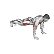 Push-up with Leg Kick