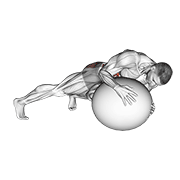 Stability Ball Trunk Twist