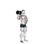 One Arm Dumbbell Shoulder Press