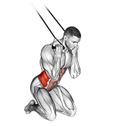 Band Kneeling Crunch