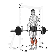 Standing Smith Machine Calf Raise