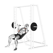 Reverse Smith Machine Incline Press