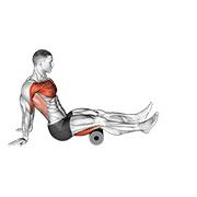 Foam Roller Chest Stretch
