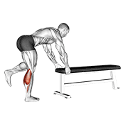 Single Leg Donkey Calf Raise