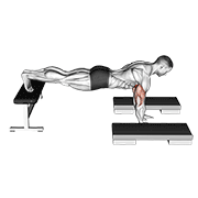 Plyometric Incline Push-up