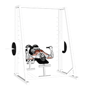 Smith Machine Decline Press