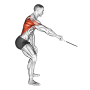 One Arm Cable Row with Rotation