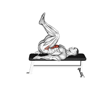 Bench Knee Raise