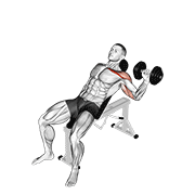 One Arm Incline Press