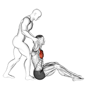 Hands Behind Neck Chest Stretch