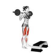 Barbell Reverse Lunge