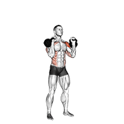 Alternating Kettlebell Press