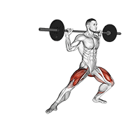 Barbell Side Lunge