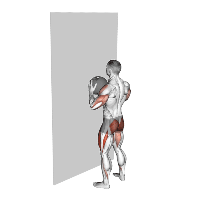 Wall Ball Squat