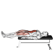 Bench Leg Raise