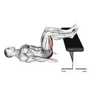 Bench Glute Bridge