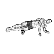 Foam Roller Back Stretch