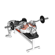 Close Grip EZ Bar Press