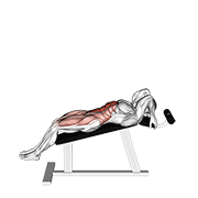 Incline Leg Raise