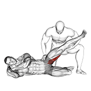 Assisted Adductor Stretch