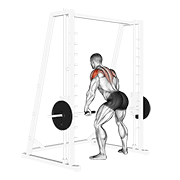 Smith Machine Rear Delt Row