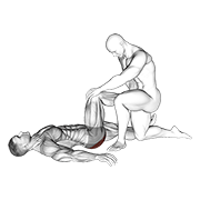 Lying Glute Stretch