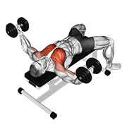Lying Dumbbell Fly
